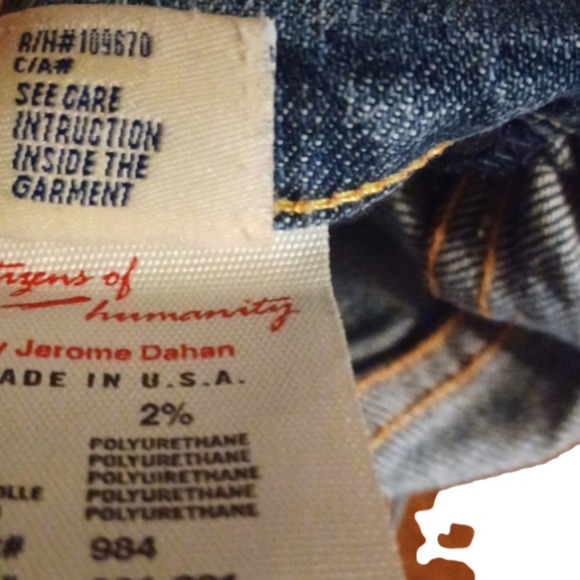 Citizens of Humanity low Waist Bootcut Size 28 .Love The Flare! - Picture 9 of 12